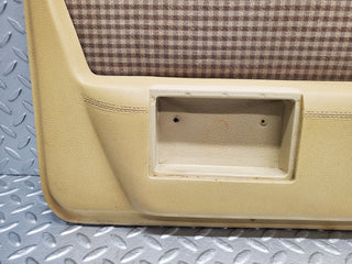 W116 rear right door card beige used OEM