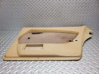 W116 rear right door card beige used OEM