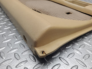 W116 rear right door card beige used OEM