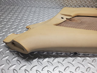 W116 rear right door card beige used OEM