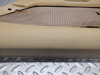 W116 rear right door card beige used OEM