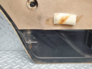 W116 rear right door card beige used OEM