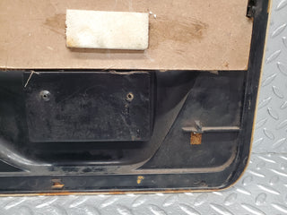 W116 rear right door card beige used OEM