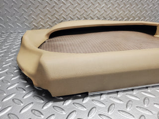 W116 front left door card beige used OEM