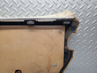 W116 front left door card beige used OEM