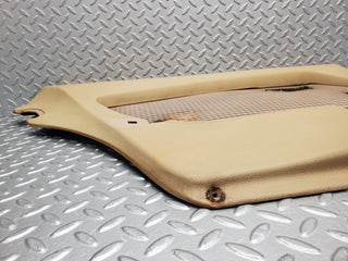 W116 rear left door card beige used OEM
