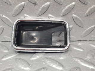 W108 chrome frame for door opener right used OEM
