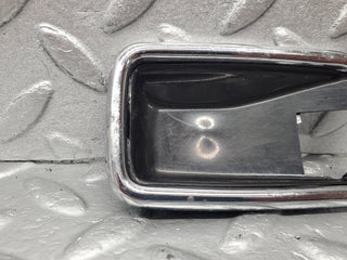 W108 chrome frame for door opener right used OEM