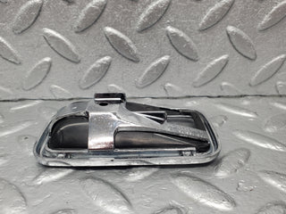W108 chrome frame for door opener right used OEM