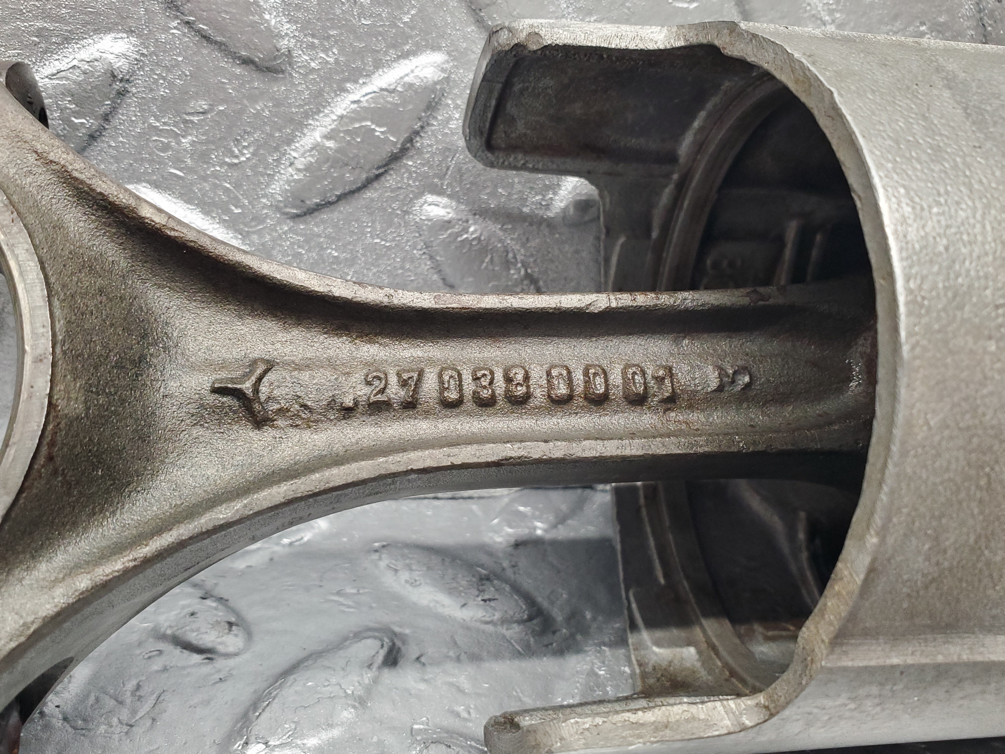 1949 Mercedes-Benz W105 219 Ponton Piston With Connecting Rod 79.98 mm