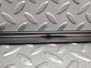 W123 Coupe left door centre moulding trim used OEM