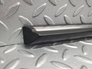 W116 front left door centre moulding trim used OEM