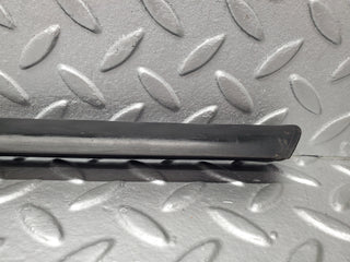 W116 front left door centre moulding trim used OEM