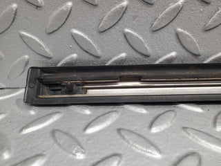 W116 front left door centre moulding trim used OEM