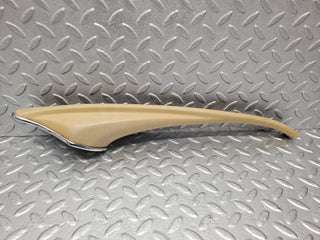 W116 rear left door trim interior beige used OEM