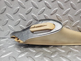 W116 rear left door trim interior beige used OEM