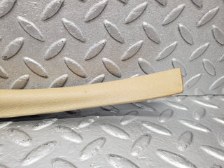 W116 rear left door trim interior beige used OEM