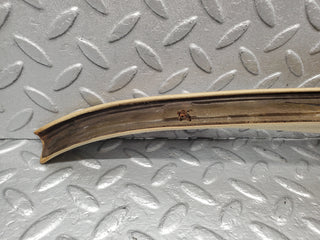 W116 rear left door trim interior beige used OEM