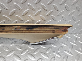 W116 rear left door trim interior beige used OEM