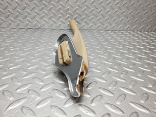 W116 rear left door trim interior beige used OEM