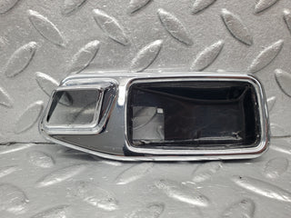 W116 door handle chrome trim rear left used OEM