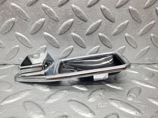 W116 door handle chrome trim rear left used OEM