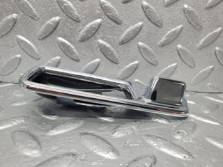 W116 door handle chrome trim rear left used OEM