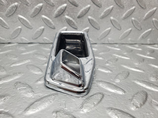 W116 door handle chrome trim rear left used OEM