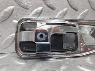 W116 door handle chrome trim rear left used OEM