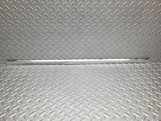 W116 rear left door chrome trim used OEM