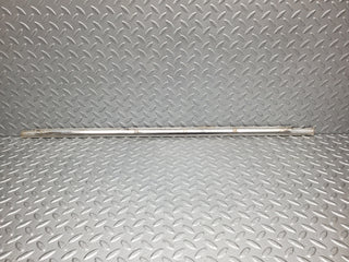 W116 rear left door chrome trim used OEM