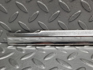 W116 front right door chrome trim used OEM