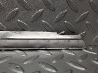 W116 front right door chrome trim used OEM