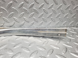 W116 front left a pillar chrome moulding trim used OEM