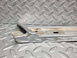 W116 front left a pillar chrome moulding trim used OEM