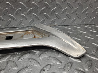 W116 front left a pillar chrome moulding trim used OEM