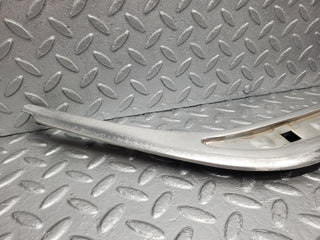 W116 front left a pillar chrome moulding trim used OEM