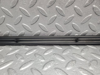 W123 rear right door centre moulding trim used OEM
