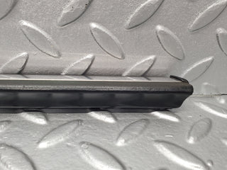 W123 front left door centre moulding trim used OEM