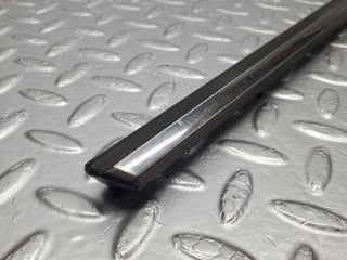 W123 front left door centre moulding trim used OEM