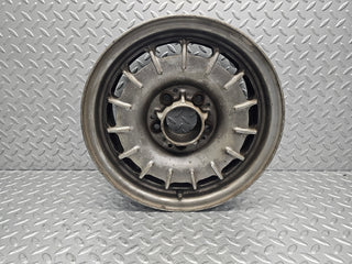W123 alloy wheel mexican hat 6jx14h2 et30 used OEM