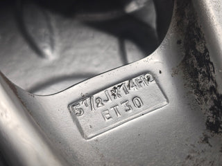 W123 alloy wheel mexican hat 5.5jx14h2 et30 used OEM