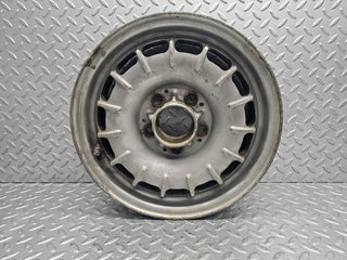 W123 alloy wheel mexican hat 5.5jx14h2 et30 used OEM