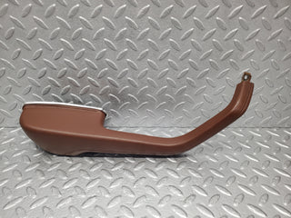 W116 rear left door handle armrest brown used OEM