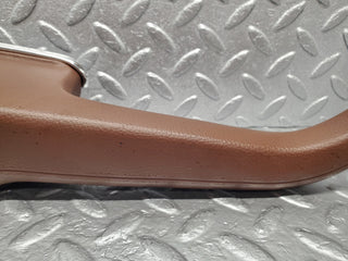 W116 rear left door handle armrest brown used OEM