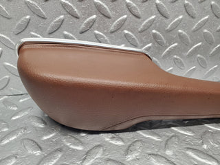 W116 rear left door handle armrest brown used OEM