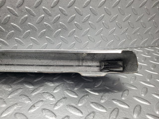 W116 front left upper bumper corner used OEM