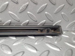 W123 front left door centre moulding trim used OEM