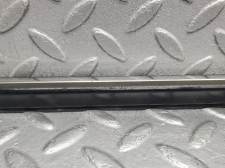 W123 front left door centre moulding trim used OEM
