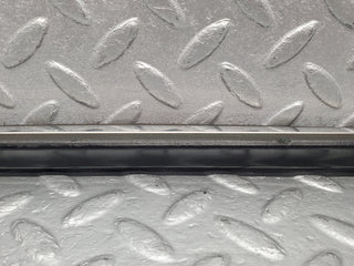 W123 front left door centre moulding trim used OEM